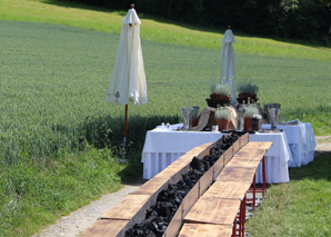 Barbecue fun on the longest barbecue in Switzerland