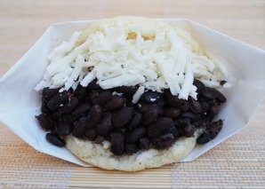 Food truck with Venezuelan arepas