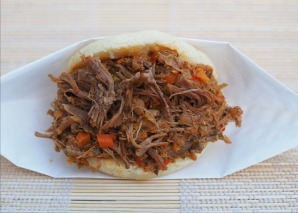 Food truck with Venezuelan arepas