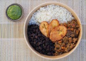 Food truck with Venezuelan arepas