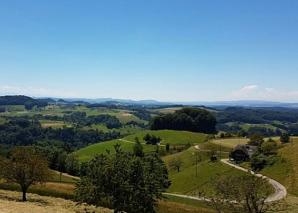 Dîner avec la femme de l'agriculteur Susanne