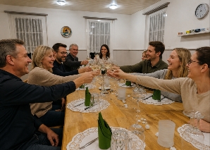 Saisonales 3-Gang-Menü im Team kochen