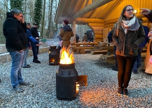 Outdoor-Fondue oder -Raclette