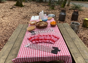 Fondue ou raclette à l'extérieur