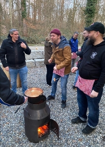 Fondue ou raclette à l'extérieur