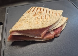 Italian piadina from the food truck