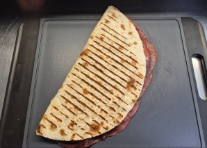 Italian piadina from the food truck