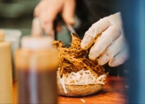 Burger aus dem Foodtruck