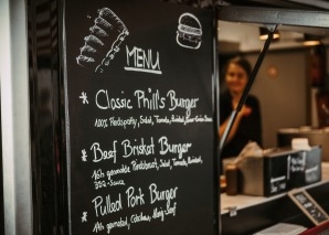 Burger aus dem Foodtruck