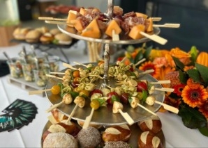 Catering aus dem Dreirad