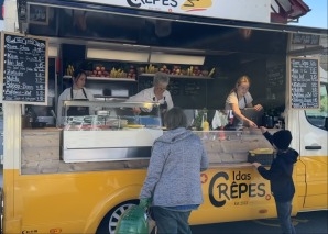 Foodtruck mit salzigen und süssen Crêpes