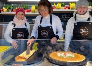 Foodtruck mit salzigen und süssen Crêpes