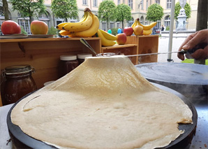 Préparer des crêpes à discrétion