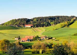 Repas à la ferme chez Reto et Natascha