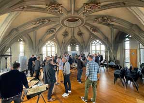 Celebrate above the roofs of Bern in the cathedral tower