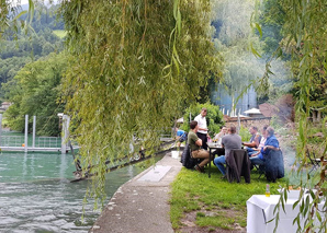 Feuerring-Grillparty am Walensee