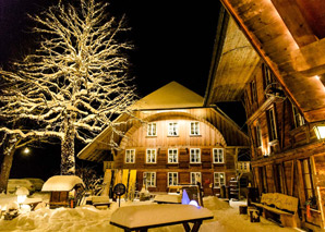 fondue in the iglu