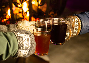 Fondueplausch auf der Winterterrasse