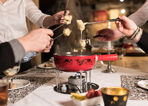 Fondueplausch auf der Winterterrasse