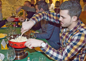 Fondue-Contest in Zug