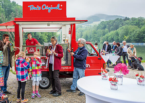 Le Piaggio - le mini camion de nourriture polyvalent