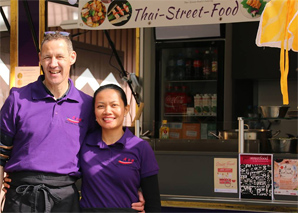 Thai-Street-Food aus dem Truck