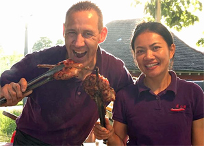 Thai-Street-Food aus dem Truck