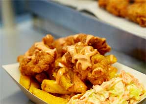 Fried Chicken und Catering aus dem Foodtruck