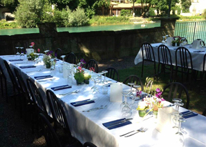 Votre fête dans la villa du jardin à Berne