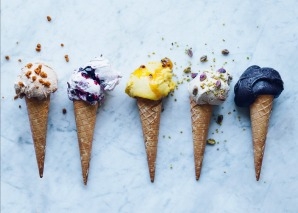 Gelato aus dem Piaggio Porter