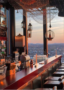 Gin tasting over the roofs of Basel