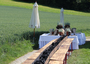 Grillplausch am längsten Grill der Schweiz