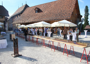 Barbecue amusant sur le plus long barbecue de Suisse