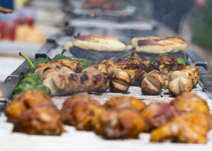 Barbecue amusant sur le plus long barbecue de Suisse