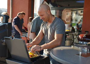 Barbecue course with brewery tour