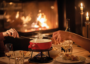 Hüttenplausch mit Fondue bei Zürich