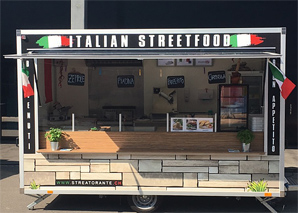 Italianità on wheels - the food truck directly to the south