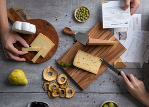 Dégustation de fromages avec des sommeliers (sur place ou en ligne)