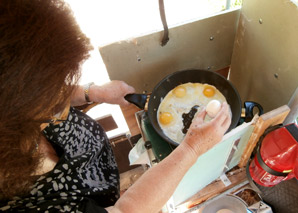 Brunch auf der Kutsche