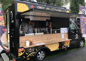 Leidenschaft für Burger aus dem Food Truck