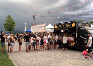 Leidenschaft für Burger aus dem Food Truck