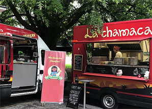 Mexikanische Tacos aus dem Food Truck