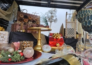 Mini-Foodtruck mit Angebot nach Wahl