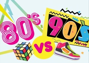 Ihre Mottoparty – zurück in die 80er und 90er!