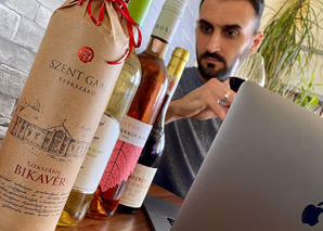 Weindegustation im Homeoffice