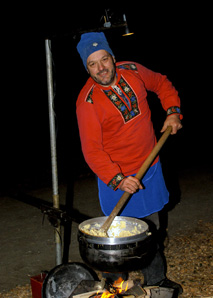 Fondue in the forest, eastern Switzerland