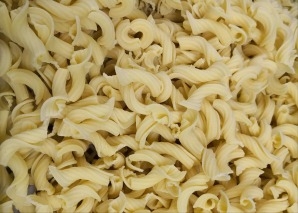 Hausgemachte Pasta aus dem Piaggio Ape