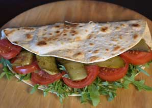 Piadina aus dem Food Truck