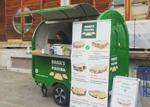 Piadina food truck – flatbread from Italy