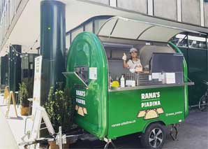 Piadina food truck – flatbread from Italy